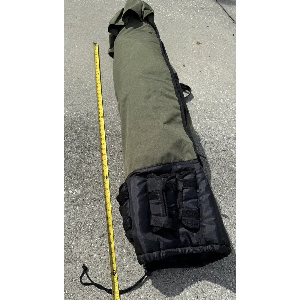 Fishing Rod Pole Carrier Reel Tackle Gear Bag for 5 Rods Holder Fishing Storage